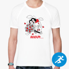 Мужская спортивная футболка