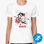 Женская спортивная футболка