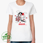 Женская футболка органик