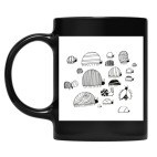 Кружка цветная UV-DTF