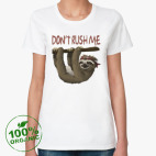 Женская футболка органик