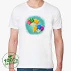 Мужская футболка органик