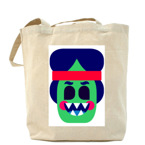 Сумка шоппер с принтом Ramboo