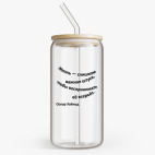 Банка с бамбуковой крышкой