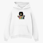 Толстовка худи оверсайз