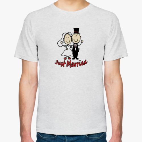 Футболка с принтом JM 02