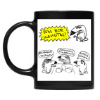 Кружка цветная UV-DTF