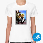 Женская спортивная футболка