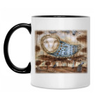 Кружка двухцветная