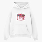 Толстовка худи оверсайз