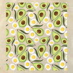 Свежий авокадо