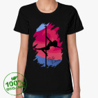 Женская футболка органик