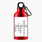 Металлическая бутылка 400 мл UV-DTF