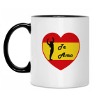 Кружка двухцветная