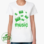 Женская футболка органик