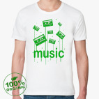 Мужская футболка органик