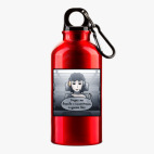 Металлическая бутылка 400 мл UV-DTF