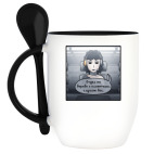 Кружка с ложкой