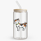 Банка с бамбуковой крышкой