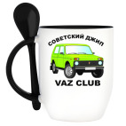 Кружка с ложкой