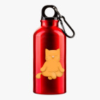 Металлическая бутылка 400 мл UV-DTF