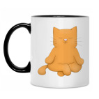 Кружка двухцветная