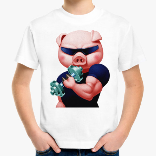 Детская футболка IRON PIG