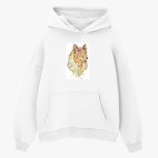 Толстовка худи оверсайз