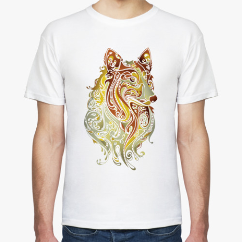 Футболка с принтом Немецкая овчарка