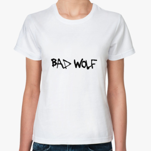Классическая футболка Bad Wolf