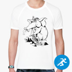 Мужская спортивная футболка