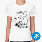 Женская спортивная футболка