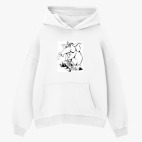 Толстовка худи оверсайз