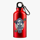 Металлическая бутылка 400 мл UV-DTF