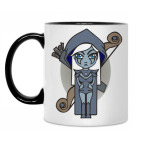 Кружка двухцветная