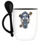 Кружка с ложкой