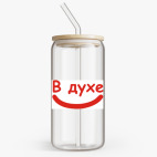 Банка с бамбуковой крышкой