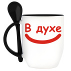 Кружка с ложкой