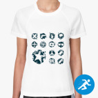 Женская спортивная футболка