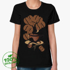 Женская футболка органик