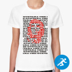 Женская спортивная футболка