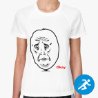 Женская спортивная футболка