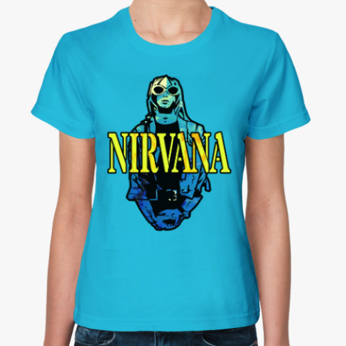 Женская футболка Nirvana