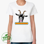 Женская футболка органик