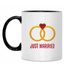 Кружка двухцветная