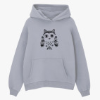 Толстовка худи оверсайз