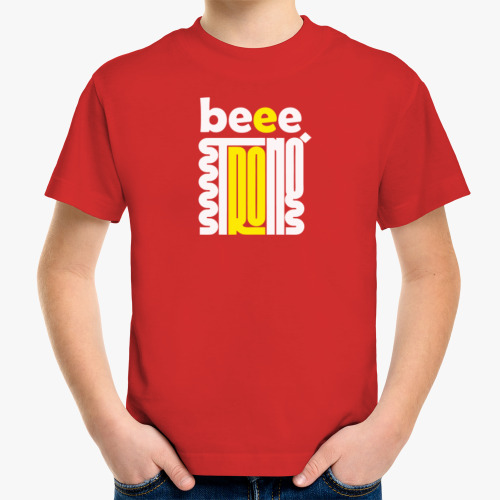 Детская футболка Bee Strong