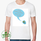 Мужская футболка органик