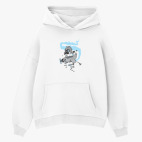 Толстовка худи оверсайз