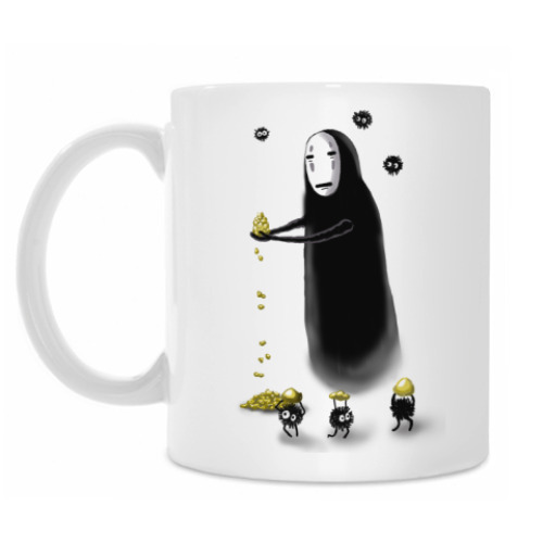 Кружка с принтом Безликий 1